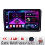 Navigatie Nissan Navara 2006-2014 A-NAVARA  4+64 InCell Display 1K Android Waze USB Navigatie Internet Youtube Radio