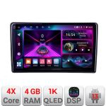 Navigație Android Peugeot 307 cu ecran InCell 1K, 4GB RAM și 64GB