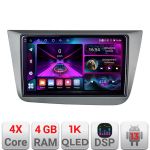 Navigatie dedicata Seat Leon 2005-2012 Android 13, 4GB RAM, 64GB, QLED 1K