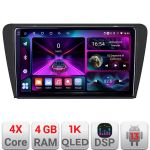 Navigatie Skoda Octavia 3 A-279  4+64 InCell Display 1K Android Waze USB Navigatie Internet Youtube Radio