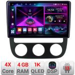 Navigatie Android VW Golf 5 2004-2010 cu climatronic, GPS, 4GB+64GB