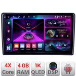 Navigatie Fiat Tipo 2020- Android radio gps internet 4+64 InCell Display 1K Kit-tipo2022+EDT-E209-RK