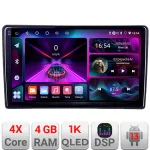 Navigație Android Fiat Tipo 2020+ cu GPS, 4GB RAM, 64GB și ecran InCell 1K