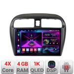 Navigatie Android Mitsubishi Space Star Mirage Attrage 2012+ 4GB RAM 64GB