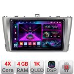 Navigatie Toyota Avensis 2009-2015 A-TY12  4+64 InCell Display 1K Android Waze USB Navigatie Internet Youtube Radio