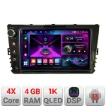 Navigație VW Android 13 cu ecran 1K InCell, 4GB RAM și 64GB