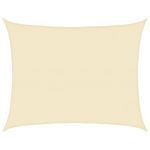 Pânză parasolar, crem, 6 x 8 m, HDPE, 160 g/m² GartenMobel Dekor