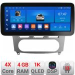 Navigatie Ford Mondeo 2006-2010 K-mondeo-ac Edotec 4+64 12.3 inch Incell 1K android Wifi 5Ghz gps internet