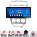 Navigatie Dodge Caliber 2006-2010 K-caliber-06 Edotec 4+64 12.3 inch Incell 1K android Wifi 5Ghz gps internet 32