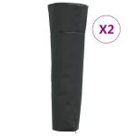 Huse încălzitoare formă piramidă 2 buc. 86x47x241cm Oxford 420D GartenMobel Dekor