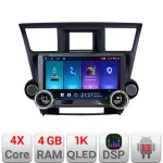 Navigație Toyota Highlander 2007-2013 Edotec 10.5 inch Android 4GB+64GB