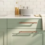 Mânere de dulap, 10 buc., bronz, 192 mm, oțel inoxidabil GartenMobel Dekor