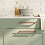 Mânere de dulap, 10 buc., bronz, 224 mm, oțel inoxidabil GartenMobel Dekor