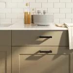 Mânere de dulap, 20 buc., negru, 96 mm, oțel inoxidabil GartenMobel Dekor