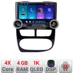 Navigatie Renault Clio 4 V1 Kit-467 Edotec  4+64 10.5 inch Incell 1K android Wifi 5Ghz gps internet