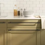 Mânere de dulap, 20 buc., negru, 480 mm, oțel inoxidabil GartenMobel Dekor