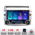Navigatie Citroen C4 2005-2010 Edotec 4GB+64GB 10.5 inch Android 13