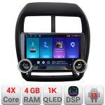 Navigatie Mitsubishi ASX 2017-2021 model facelift Edotec  4+64 10.5 inch Incell 1K android Wifi 5Ghz gps internet  Kit-026-facelift