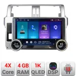 Navigație Toyota Land Cruiser Prado J150 2014-2017 Android 13, 4GB RAM, 64GB, 10.5 inch