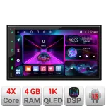 Navigație auto universală 7 inch Edotec 4GB+64GB cu CarPlay și Android Auto