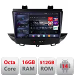 Navigatie Opel Grandland X / Crossland X 2016-2020 2K QLED 16GB+512GB 4G