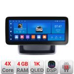 Navigatie Android Renault Trafic 2009-2014, ecran QLED 12.3 inch, 4GB+64GB