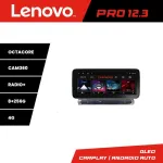 Navigatie Lenovo QLED 12.3 pentru Citroen C3 2017-2024, 8GB RAM, 256GB