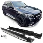 Barele de protecție din aluminiu pentru trepte laterale stil OE cu ABE !! potrivite pentru Mercedes GLC X253 15-22 Performance AutoTuning