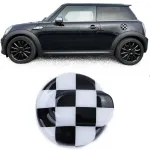 Capac rezervor combustibil negru alb potrivit pentru Mini R56 R57 R58 R59 R60 Performance AutoTuning