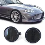 Pereche de indicatoare laterale LED fum negru, potrivite pentru Mazda MX5 NA NB NBFL 90-05 Performance AutoTuning