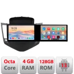 Navigatie Android Chevrolet Cruze 2009-2013, 2 ecrane, 4GB RAM, 128GB