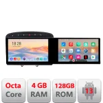 Navigație Peugeot 308 cu 2 ecrane 21.6 inch, Android, 4GB RAM, 128GB