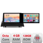 Navigație Renault Megane 2 Edotec cu 2 ecrane, 4GB RAM, 128GB, 21.6 inch