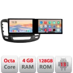Navigatie Android Chrysler 200 2015-2019, 2 ecrane 21.6 inch, 4GB+128GB