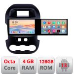 Navigatie Ford Ranger Kit-245 Edotec 2 ecrane  8 core 4+128 21.6 inch Incell android Wifi 5Ghz gps internet