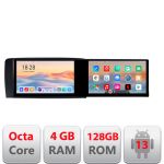 Navigatie Mercedes Clasa R Kit-215 Edotec 2 ecrane  8 core 4+128 21.6 inch Incell android Wifi 5Ghz gps internet