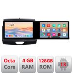 Navigație Android Ford Ranger 2015+ cu CD, 10.5 inch, 4GB RAM, 128GB