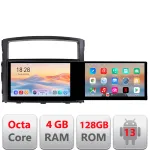 Navigație Mitsubishi Pajero cu 2 ecrane 21,6 inch, Android, 4+128GB