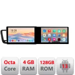 Navigatie Android Peugeot 508 Edotec 21.6 inch, 2 ecrane, 4GB+128GB