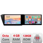 Navigatie Android Skoda Fabia 2015+ 21.6 inch, 4GB RAM, 128GB, Octa-Core