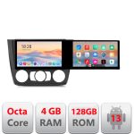 Navigatie BMW Seria 1 E87 2007-2011 clima manuala Kit-bmw117-manual Edotec 2 ecrane  8 core 4+128 21.6 inch Incell android Wifi 5Ghz gps internet