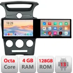 Navigație Android Kia Carens 2006-2012, 2 ecrane, 4GB RAM, 128GB