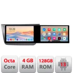 Navigatie Android Seat Altea 2005-2014, 2 ecrane, 4GB RAM, 128GB, 21.6 inch