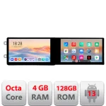 Navigație Android Dacia 2012+ Edotec, 2 ecrane 21,6 inch, 4GB RAM, 128GB