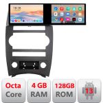 Navigatie Jeep Commander Edotec 2 ecrane  8 core 4+128 21.6 inch Incell android Wifi 5Ghz gps internet  Kit-commander