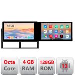 Navigatie Jeep Grand Cherokee 1999-2004 Kit-cherokee-old Edotec 2 ecrane  8 core 4+128 21.6 inch Incell android Wifi 5Ghz gps internet et GPS WI