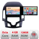 Navigație Hyundai i30 2009-2012 cu climatizare automată, 2 ecrane 21.6 inch