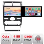 Navigație Ford Mondeo 2004-2007 cu 2 ecrane, Android, 4GB RAM, 128GB