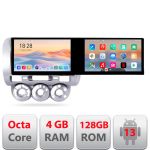 Navigatie Honda Jazz/Fit 2004-2008 cu 2 ecrane, Android, 4GB RAM, 128GB