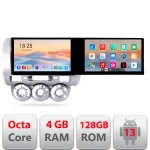 Navigatie Honda Jazz/Fit 2004-2008 cu 2 ecrane, Android, 4GB RAM, 128GB
